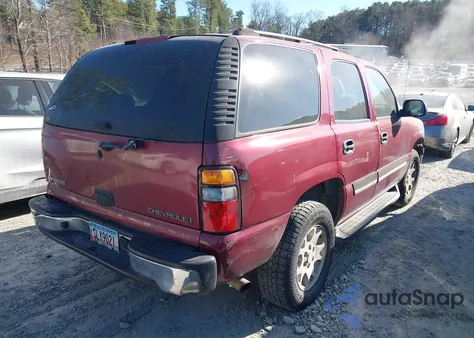 2005 Chevrolet Tahoe Ls z USA, uszkodzony, nr VIN 1GNEC13T25R104850